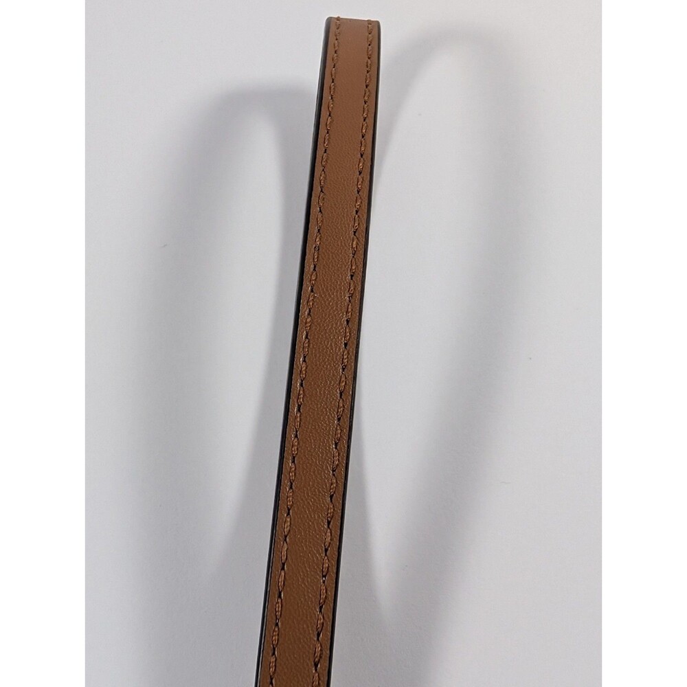 Michael Kors Tan Leather Wrist Strap Detachable Gold Hardware New Without Tags - Picture 10 of 12